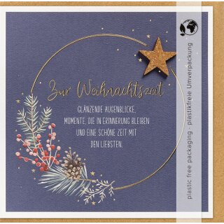 Faltkarte zu Weihnachten