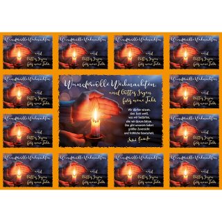 13 Aufkleber zu Weihnachten