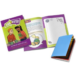 Heft Sag es weiter mit einem Wortlosen Büchlein