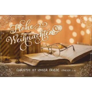 Postkarte zu Weihnachten