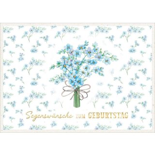 Postkarte - Vergissmeinnicht