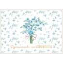 Postkarte - Vergissmeinnicht