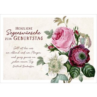 Postkarte - Gott ist bei uns