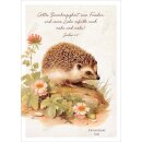 Postkarte - Igel