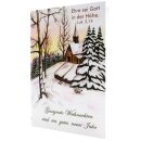 Doppelkarten zu Weihnachten