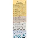 Lesezeichen mit Bibelleseplan - Blume