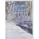 Faltkarte - Gesegnete Weihnachten