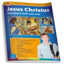 Jesus Christus kümmert sich um Menschen