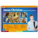Jesus Christus kümmert sich um Menschen