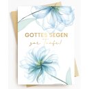 Faltkarte - Gottes Segen zur Taufe!