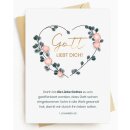 Postkarte - Gott liebt Dich!