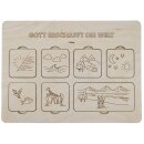 Gott erschafft die Welt