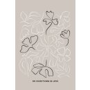 Geschirrtuchset - blühende Worte