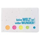 Haftnotizblock - Saatgutpapier