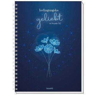 Memo Block - bedingungslos geliebt - A5