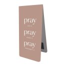 Magnetlesezeichen Pray on it