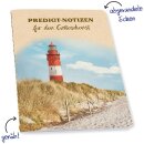 Predigt-Notizen für den Gottesdienst