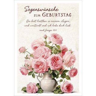 Postkarte - Du bist kostbar