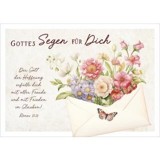 Postkarte - Der Gott der Hoffnung