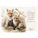 Postkarte - Vertraue auf den Herrn - Fuchs