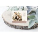 Postkarte - Vertraue auf den Herrn - Fuchs