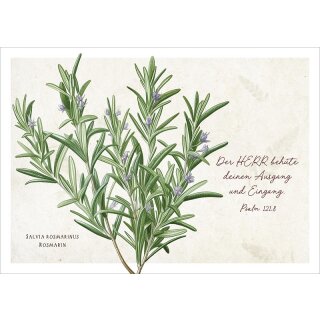 Postkarte - Der Herr behüte deinen Ausgang und Eingang