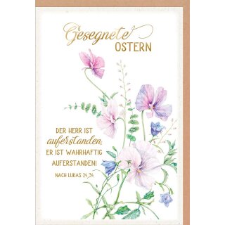 Faltkarte - Der Herr ist auferstanden