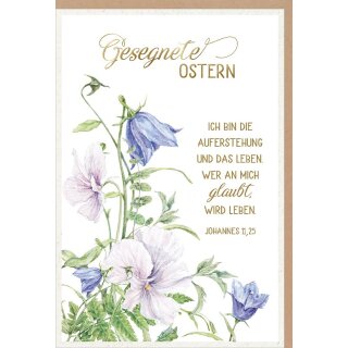 Faltkarte - Gesegnete Ostern
