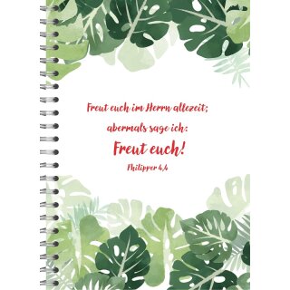 Notizblock - Monstera