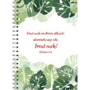 Notizblock - Monstera