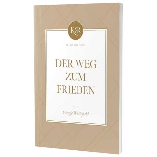 Der Weg zum Frieden