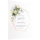 Postkarte - Denn bei Gott ist kein Ding unmöglich
