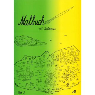 Malbuch Heft 2 zum ausmalen