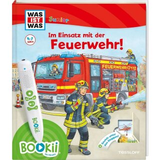 BOOKii® WAS IST WAS - Im Einsatz mit der Feuerwehr!