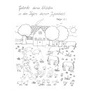 Ansicht Tiere auf dem Bauernhof