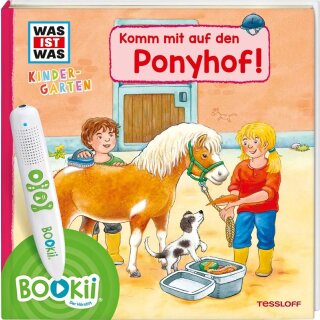 BOOKii® WAS IST WAS - Komm mit auf den Ponyhof!