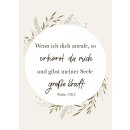 Postkarte - Psalm 138,3