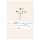 Postkarte - Psalm 62,2