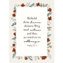 Postkarte - Psalm 37,5