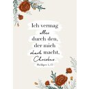 Postkarte - Philipper 4,13