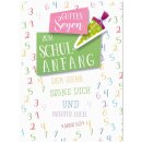 Faltkarte - Schulanfang