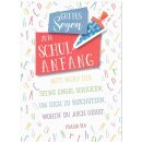 Faltkarte - Schulanfang