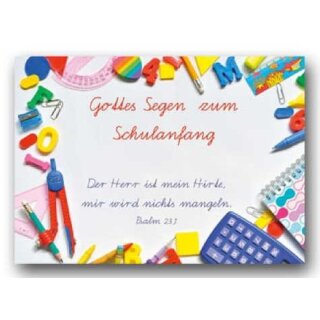 Postkarte - Gottes Segen