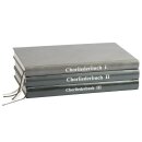 Drei Chorliederbücher