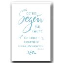 Faltkarte - Gottes Segen zur Taufe