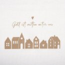 Geschirrtuch - Häuser