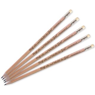 Bleistifte - Prüft alles und behaltet das Gute!