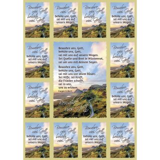 Aufkleber - Bewahre uns, Gott