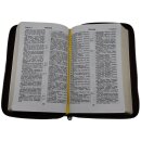 Библия - Кожаная обложка - искусственная кожа - коричневая