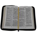 Библия - натуральная мягкая кожа - чёрная